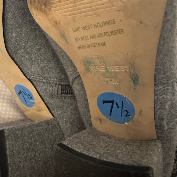 Nine West Booties in Gray size 7.5 - Picture 11 of 13